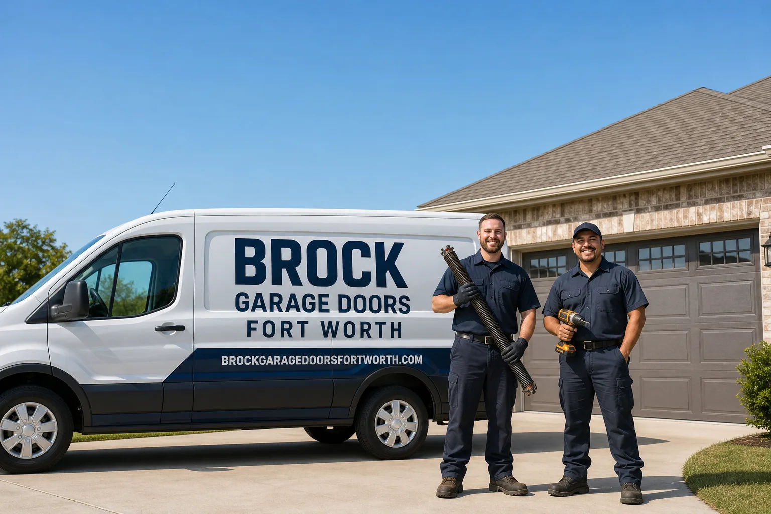 Brock Garage Doors Fort Worth garage door team